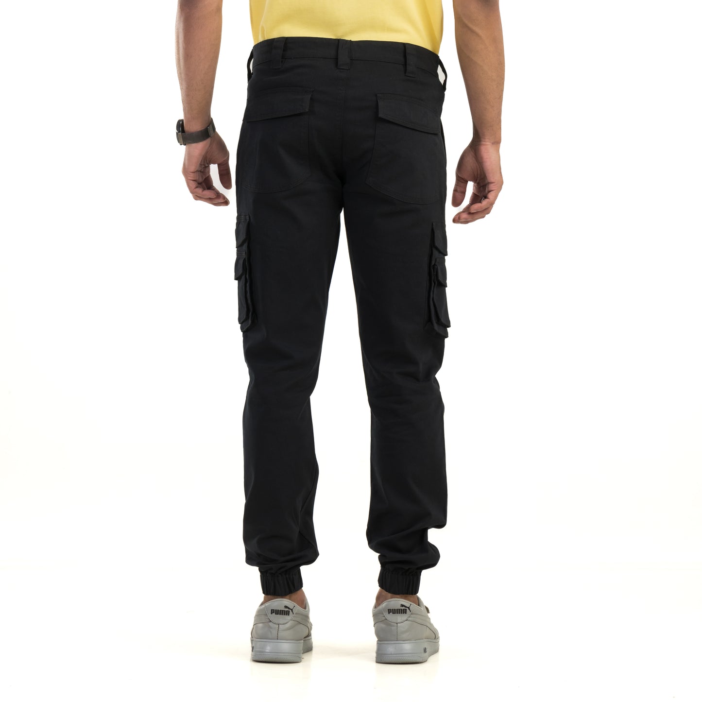 Black Cargo Trouser