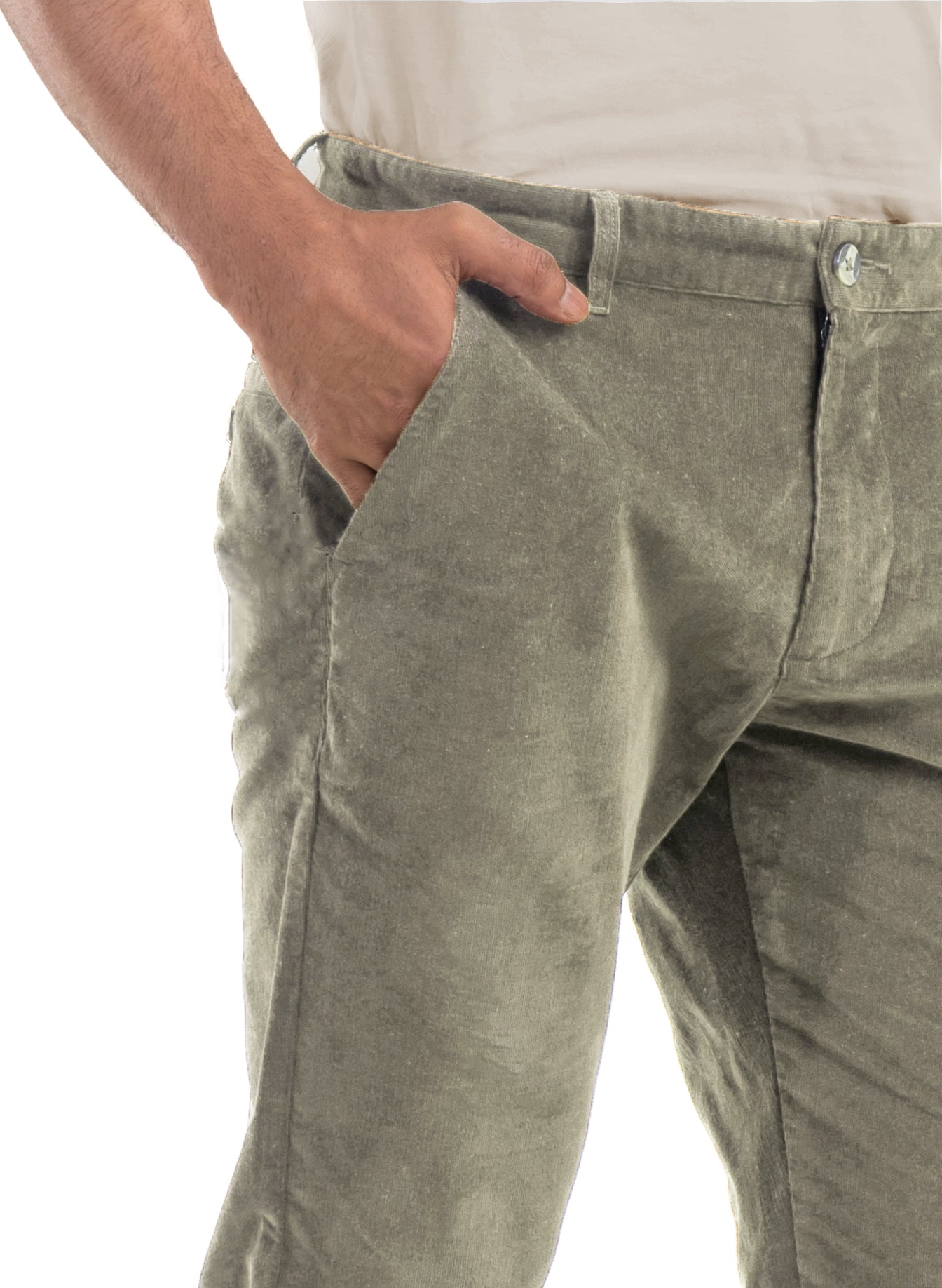 Stone Corduroy Chinos