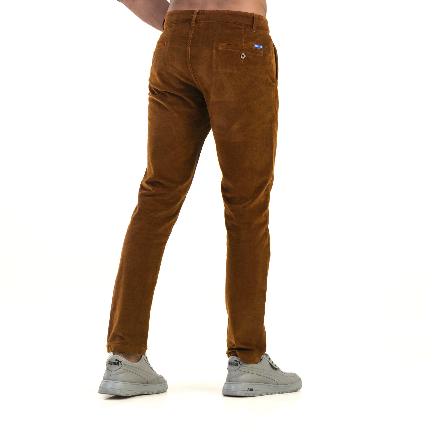Rust Corduroy Chinos