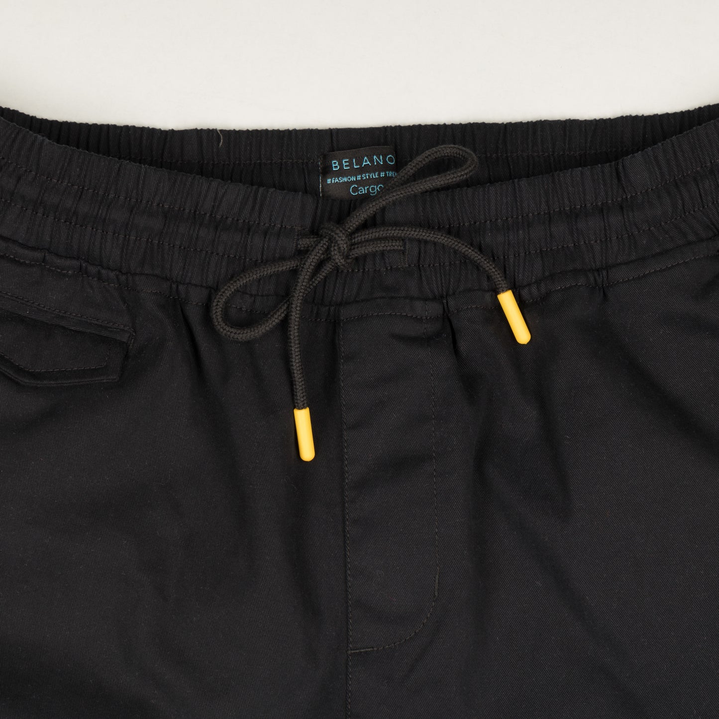 Black Cargo Trouser