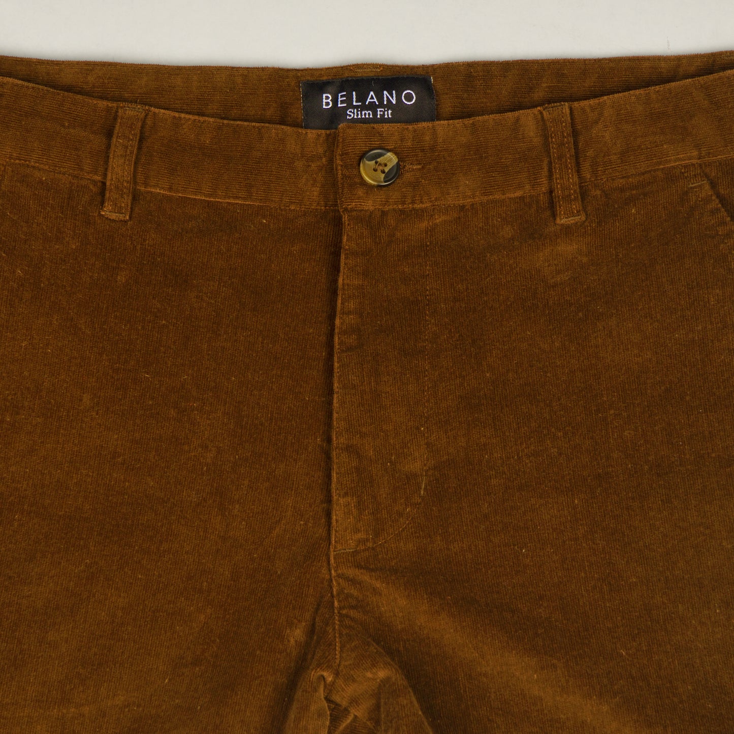 Rust Corduroy Chinos