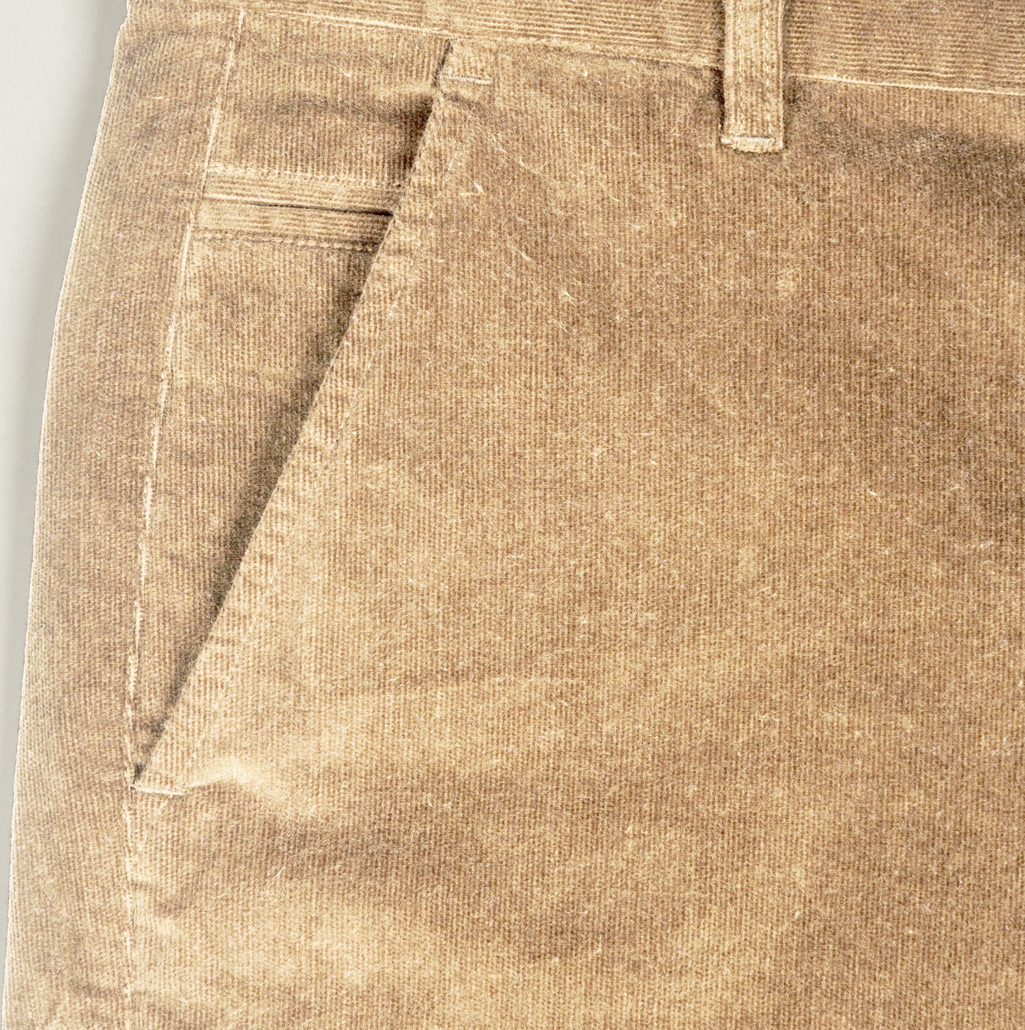 Beige Corduroy Chinos