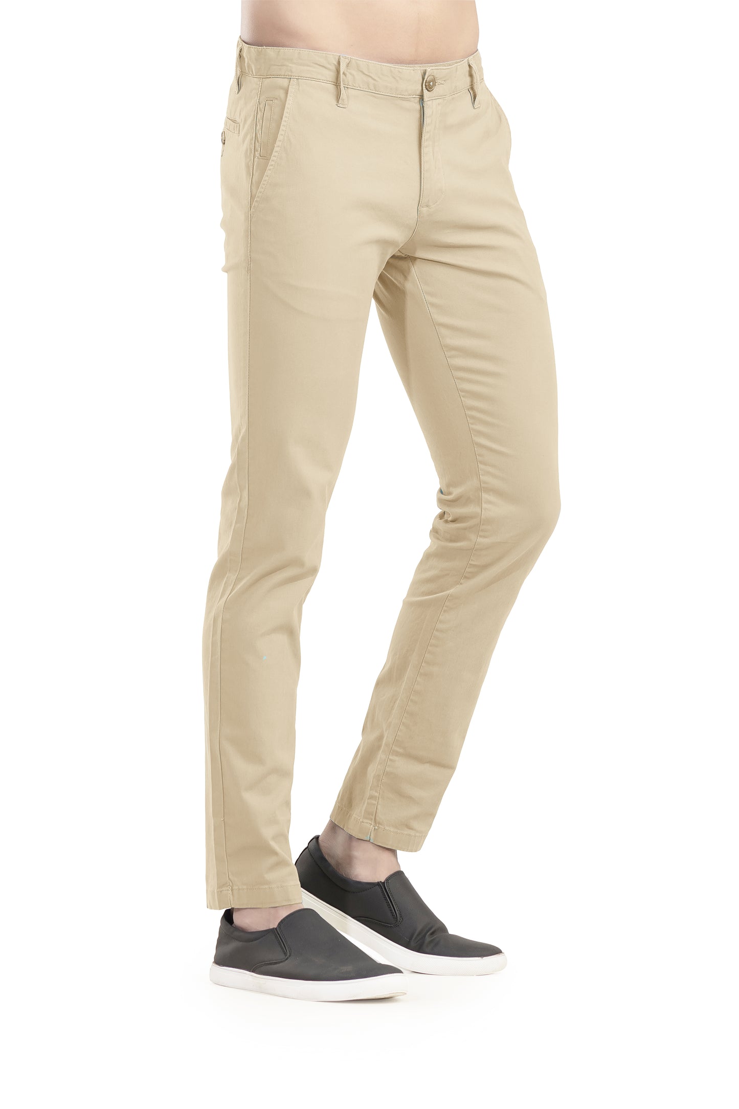 Slim Fit Beige Chino