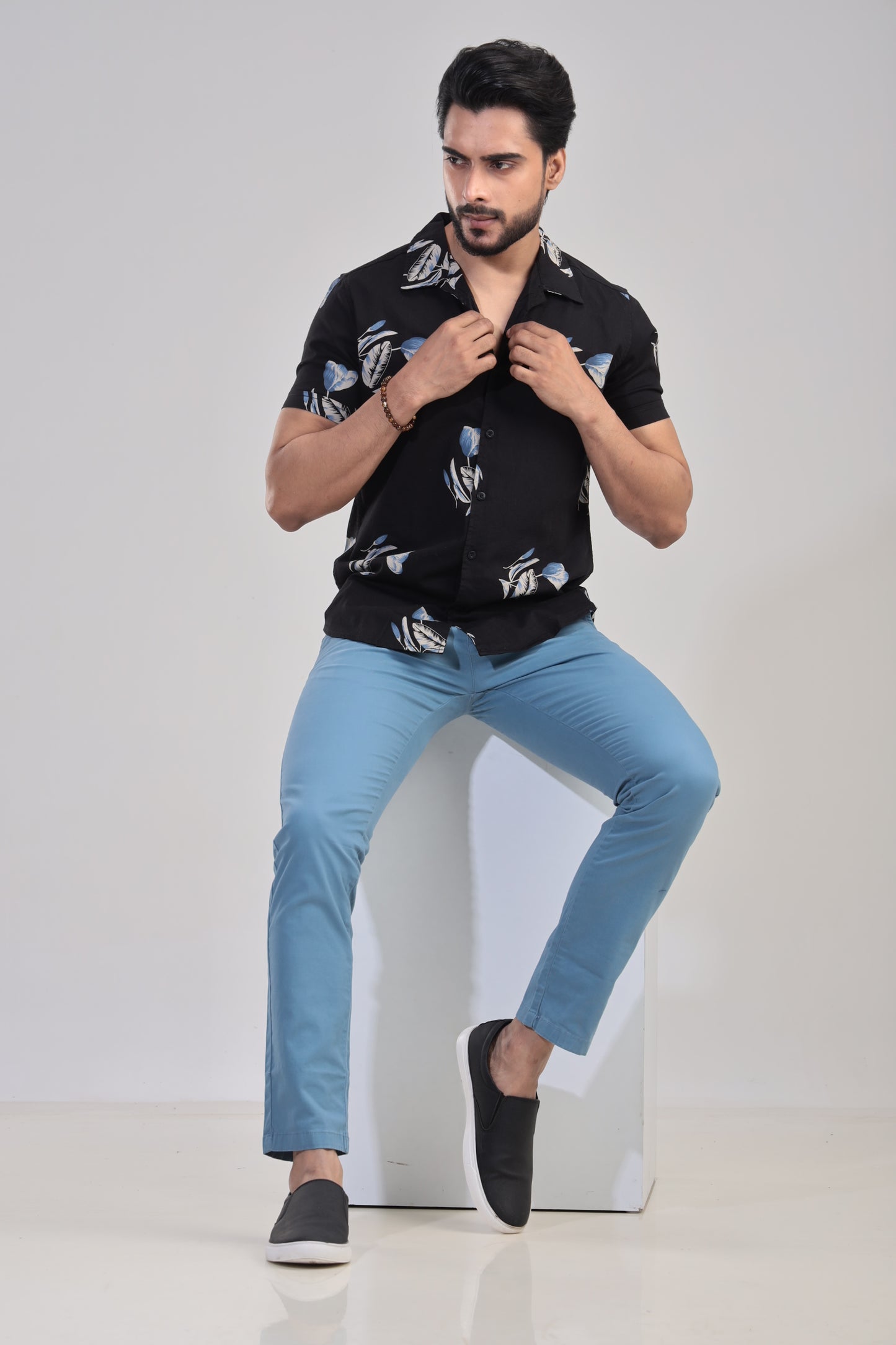 Slim Fit Light Blue Chino