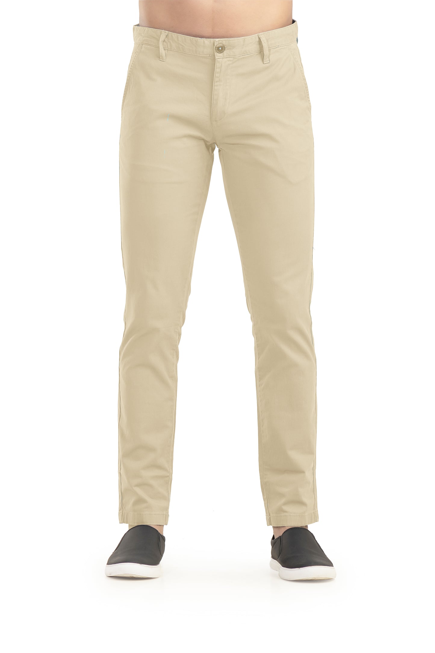 Slim Fit Beige Chino