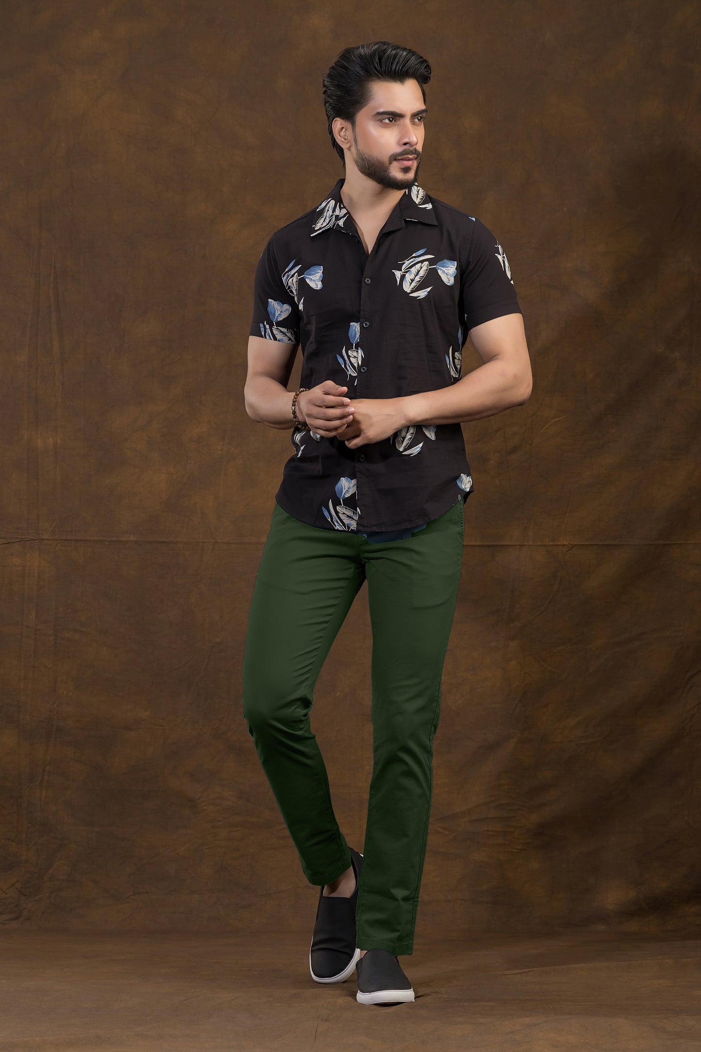 Slim Fit Olive Chino