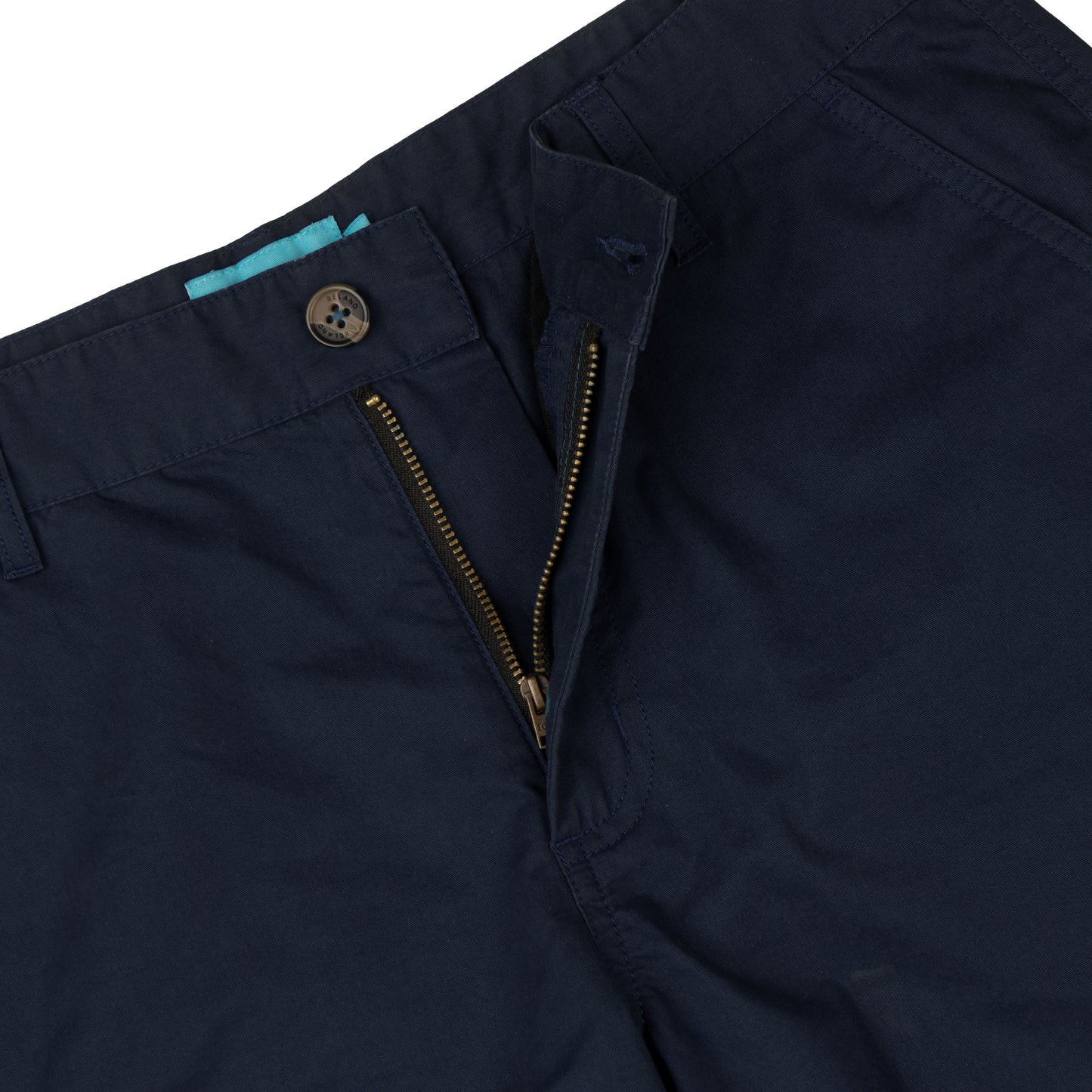 Navy Cotton Shorts