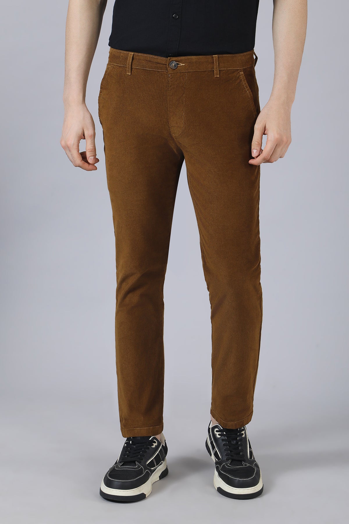 Camel Corduroy Chinos