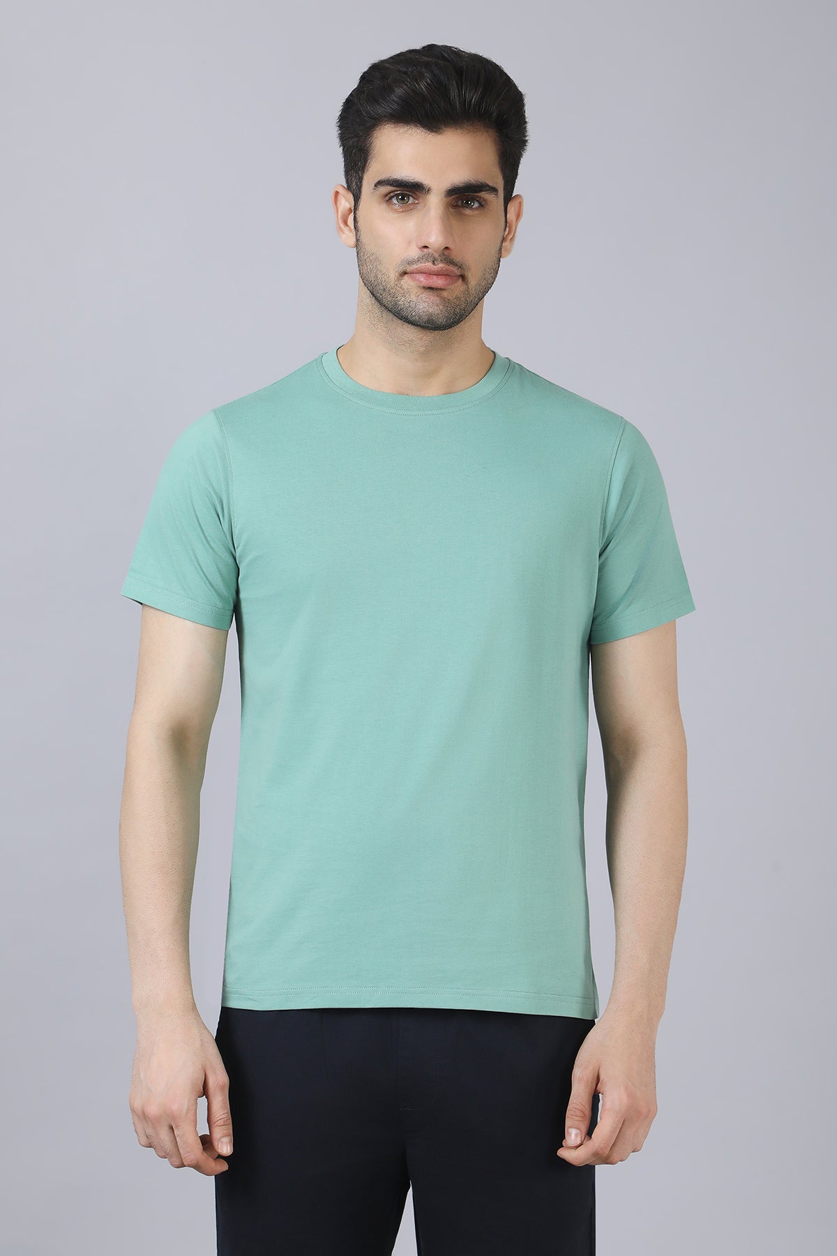 English Green Cotton T-Shirt