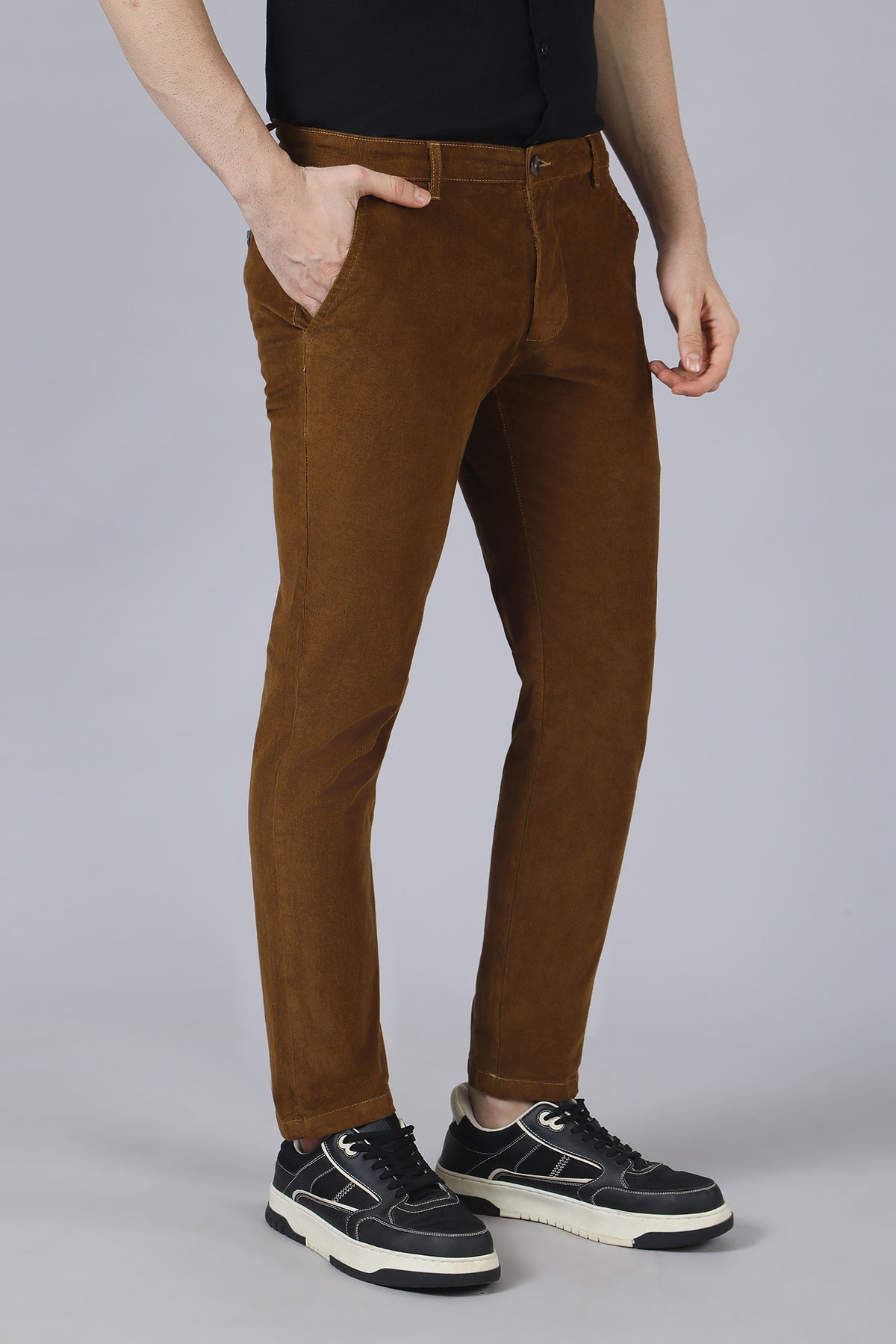 Camel Corduroy Chinos