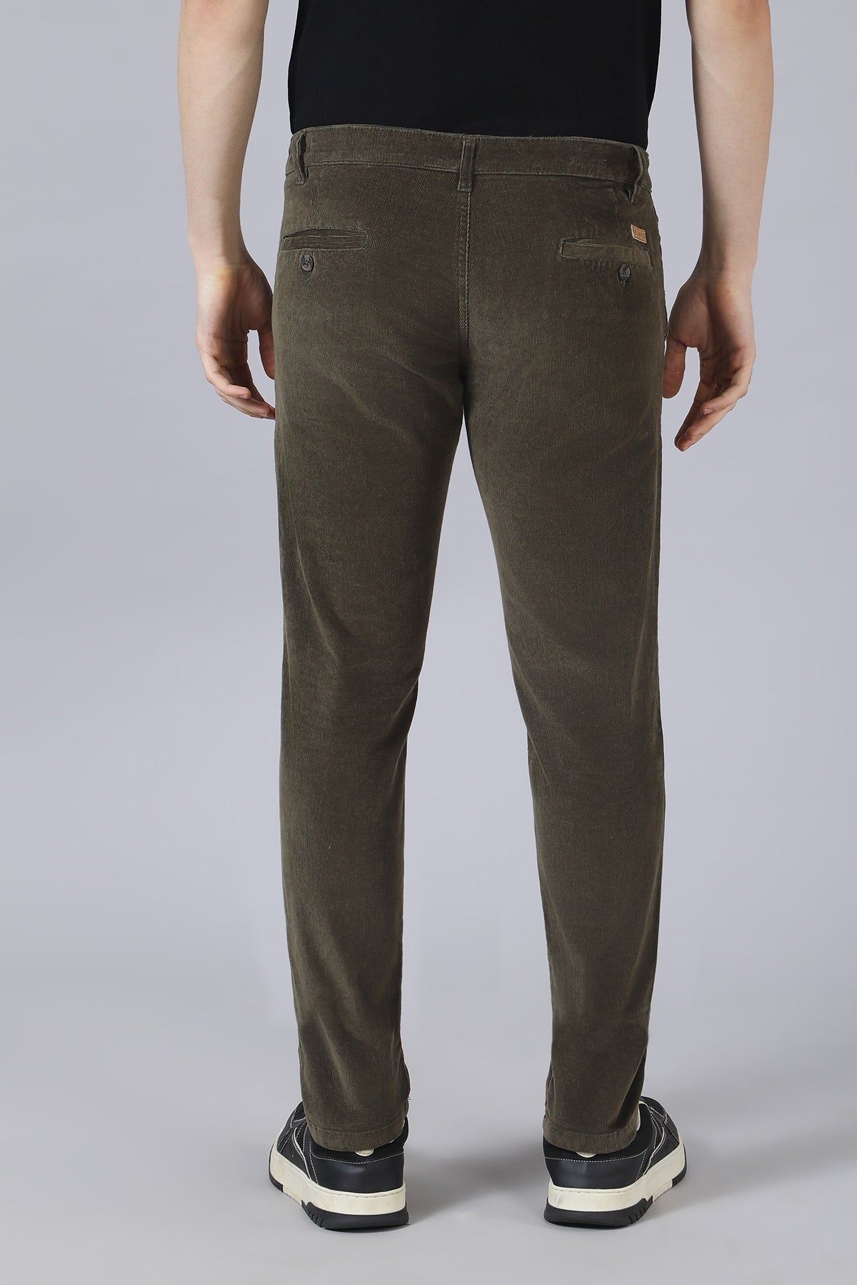 Olive Corduroy Chinos