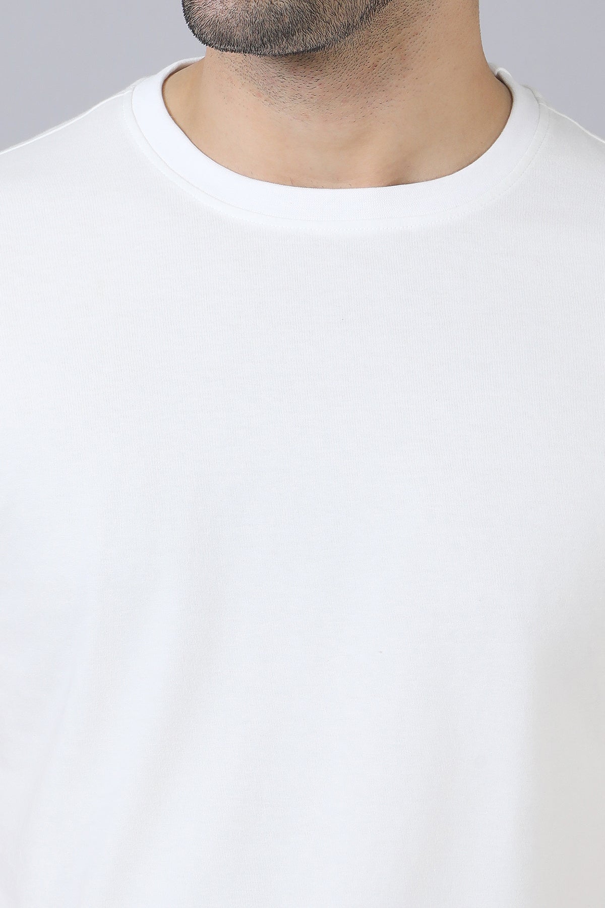 White Cotton T-shirt