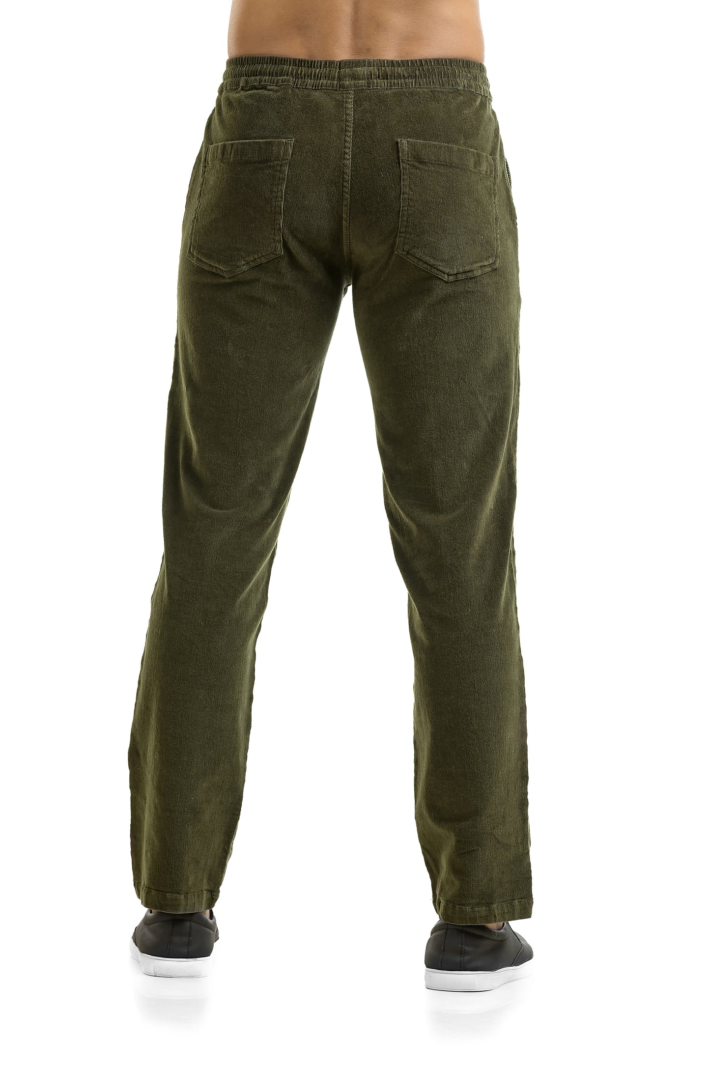 Olive Corduroy Jogger