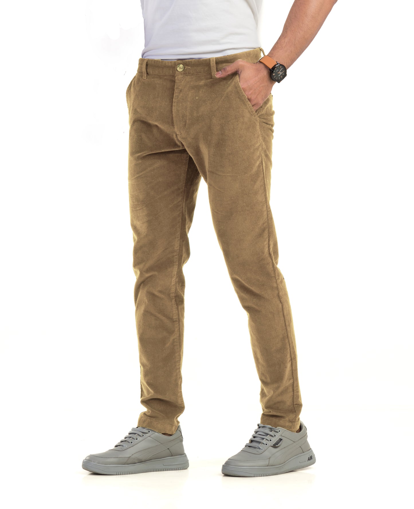 Camel Corduroy Chinos
