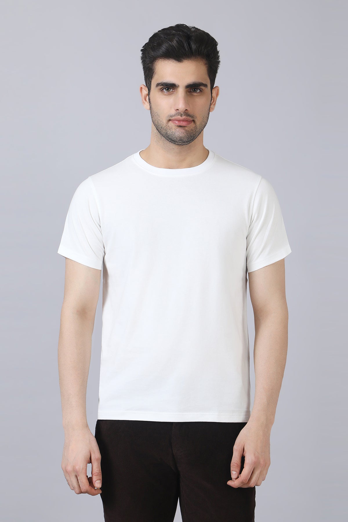 White Cotton T-shirt