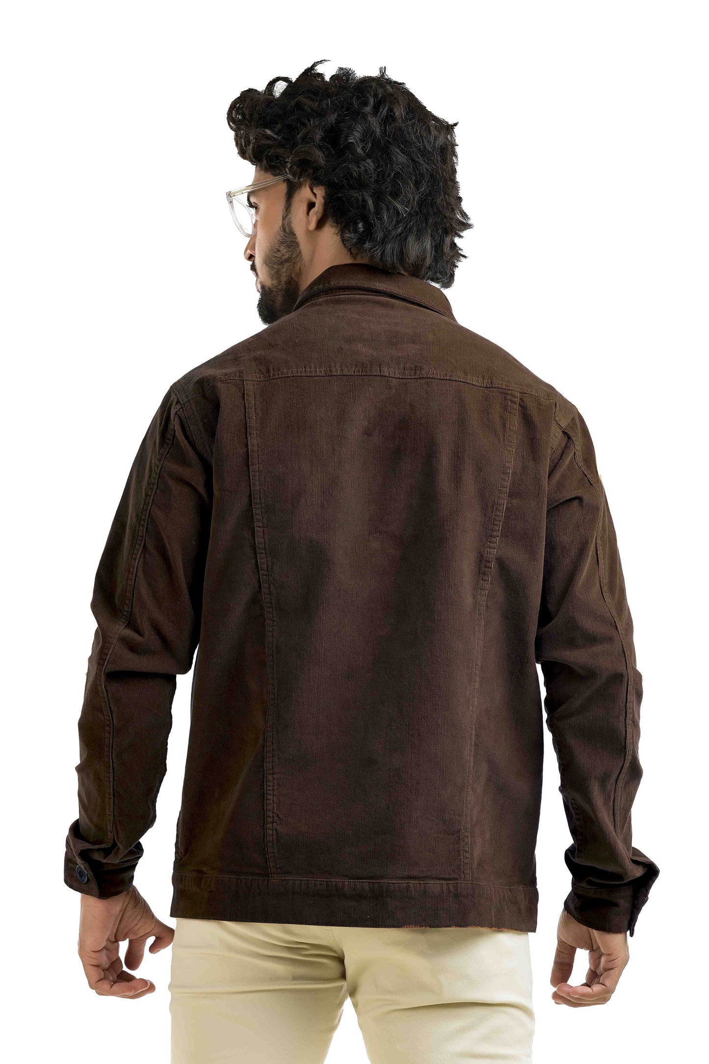 Coffee Corduroy Jacket