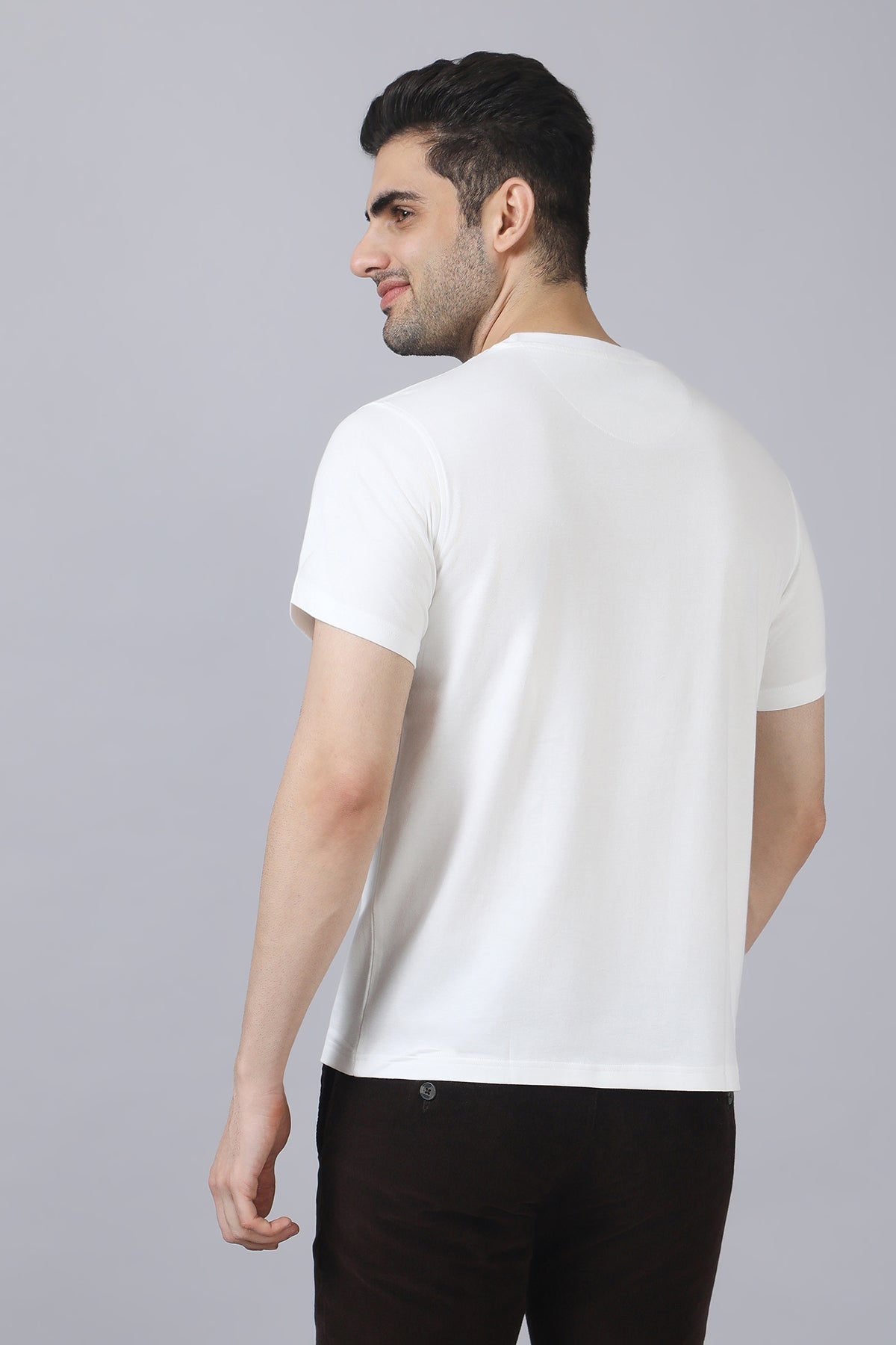 White Cotton T-shirt