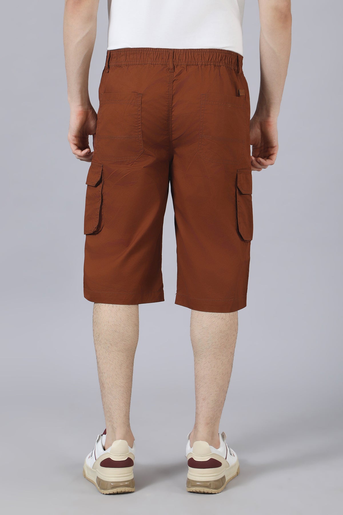 Rust Cargo Long Shorts