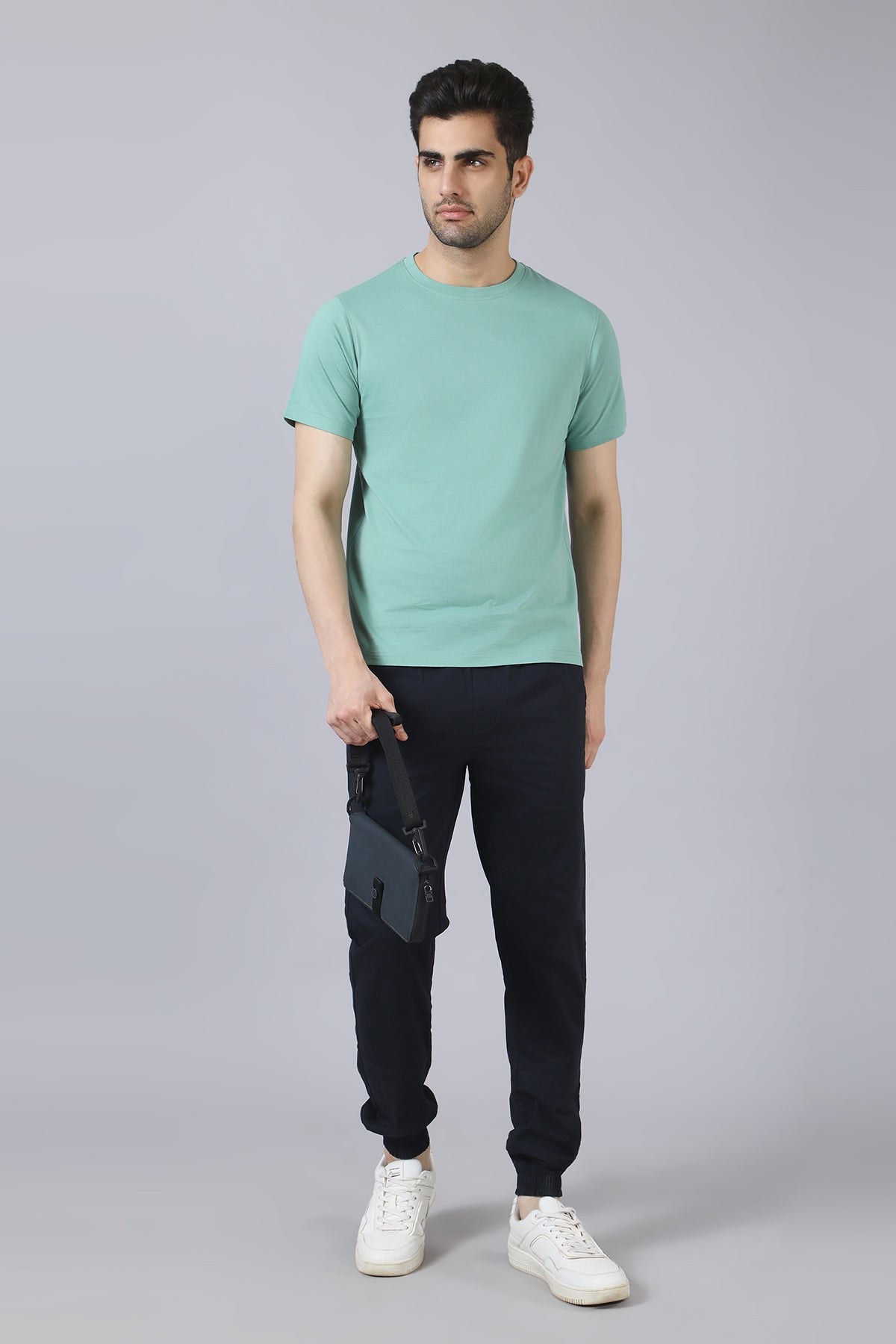 English Green Cotton T-Shirt