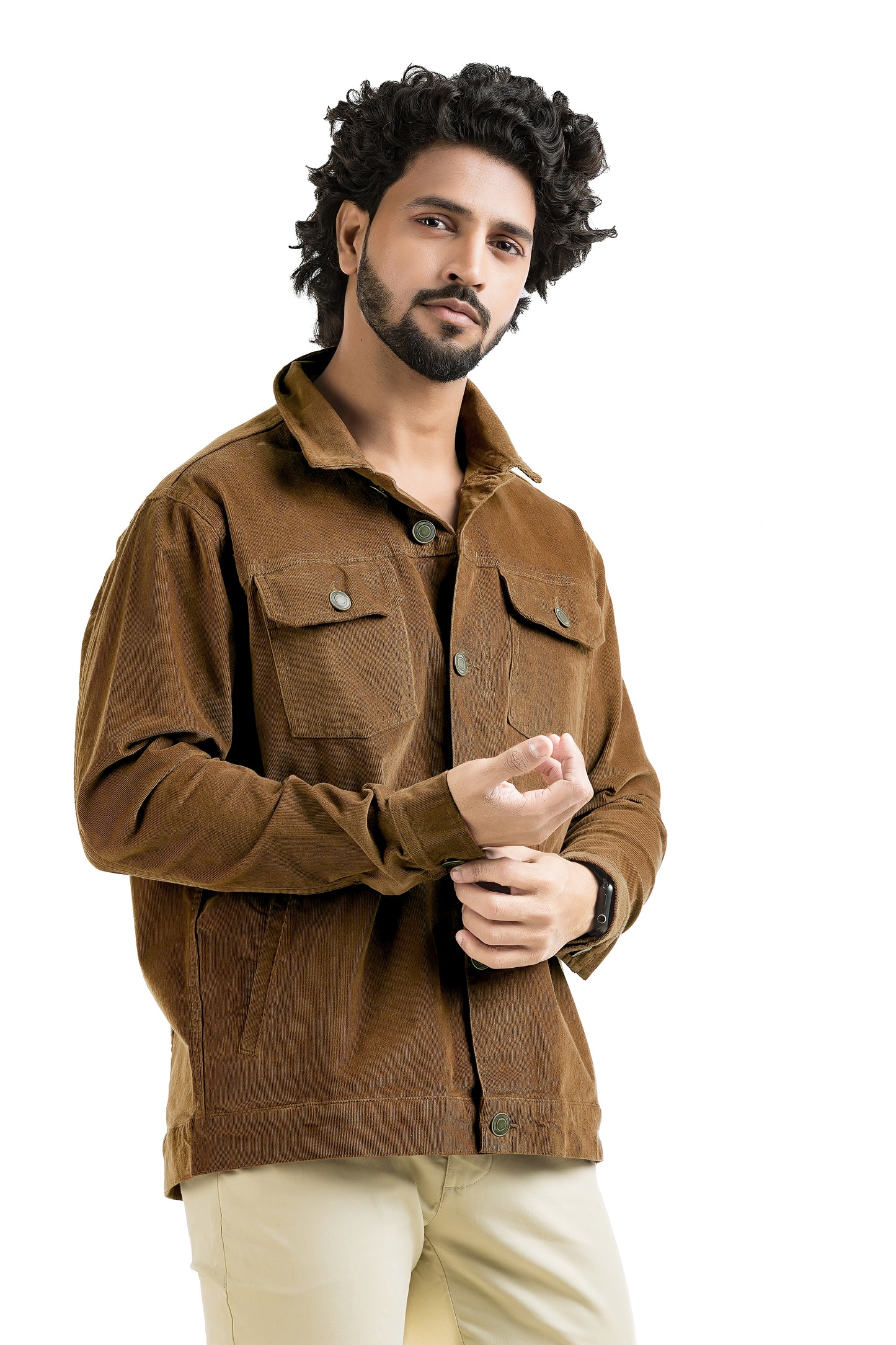 Camel Corduroy Jacket