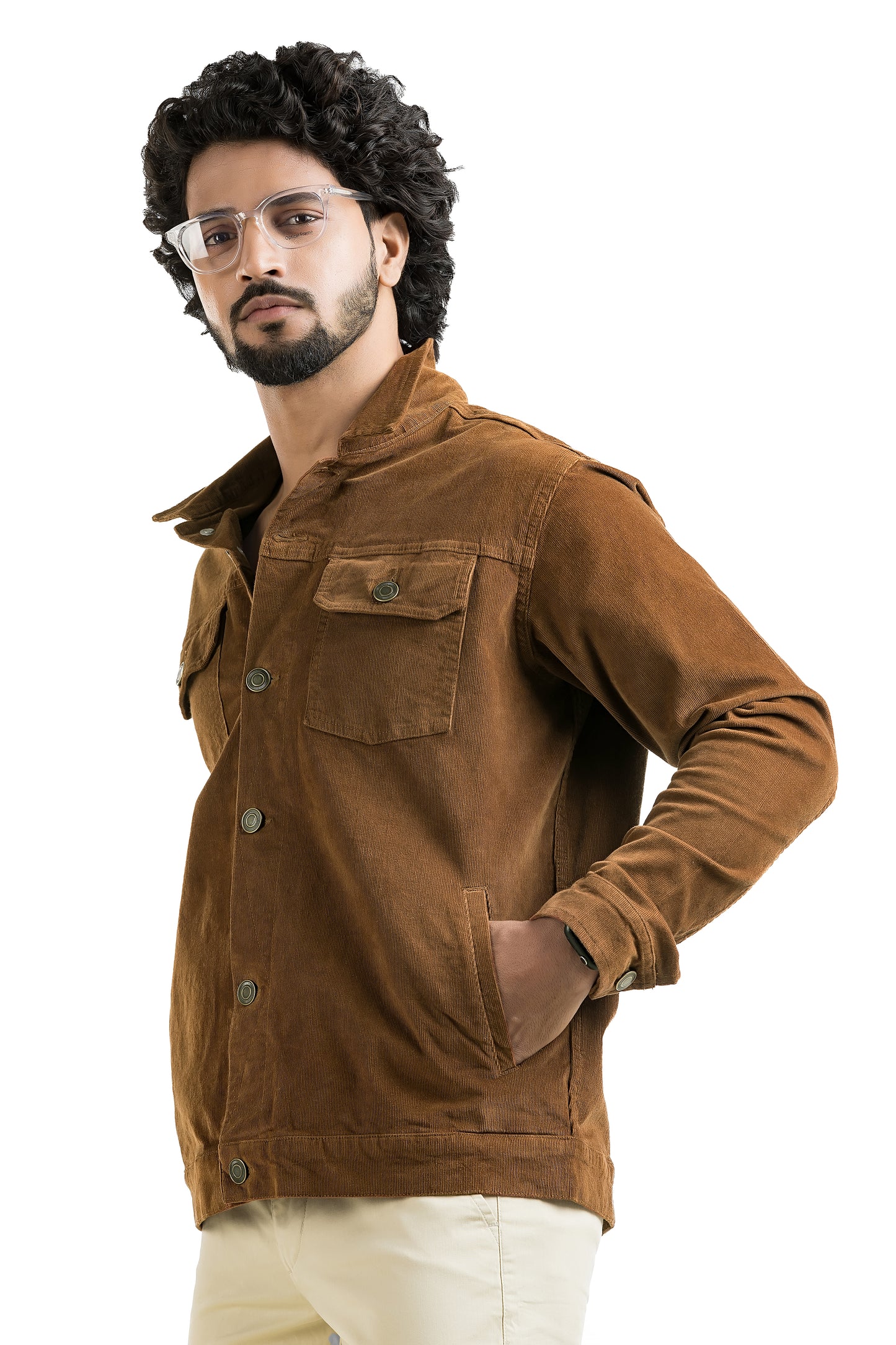 Camel Corduroy Jacket